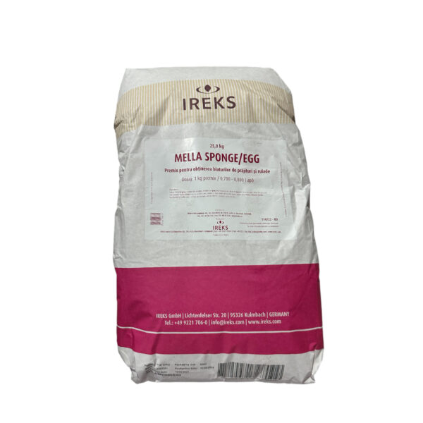 Premix pentru obținerea aluatului tip sponge 25kg,MELLA SPONGE/EGG, IREKS