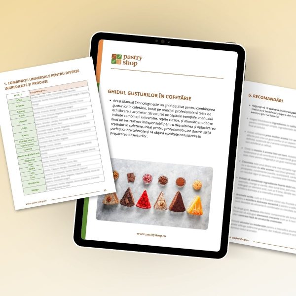 Ghidul gusturilor în Cofetărie - eBook (PDF) doar 5€