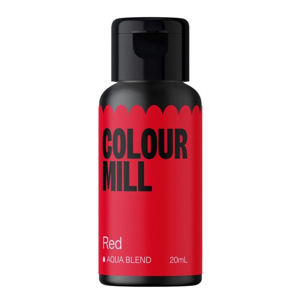 Colorant hidrosolubil pe bază de apă, Roșu, 20 ml
