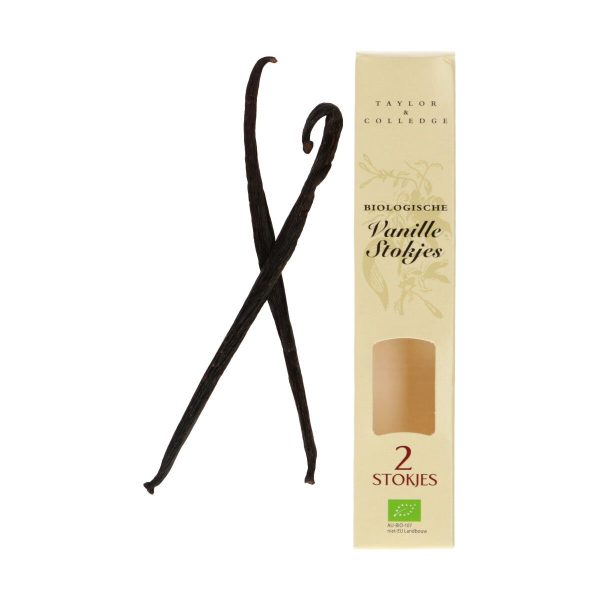 2 Păstăi de vanilie Taylor & Colledge, organic, 30g