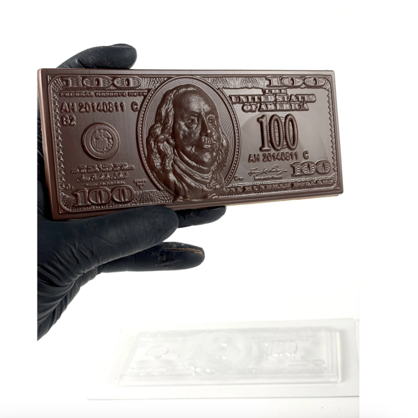 „Dolar American” Formă/ matriță pentru decor Ciocolată