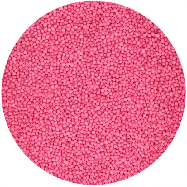 Sprinkles pentru decor din zahăr roz, 80g