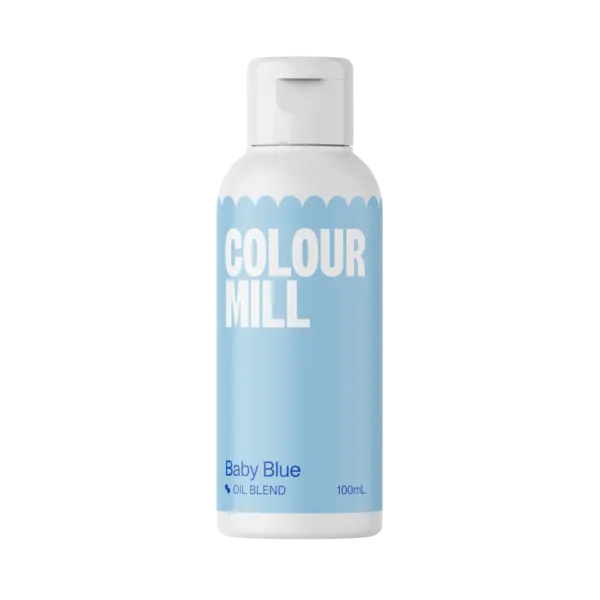 Colorant liposolubil pe bază de ulei, Albastru, Baby Blue, 100 ml