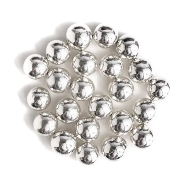 Perle decorative SILVER CRISPIES LARGE 115g