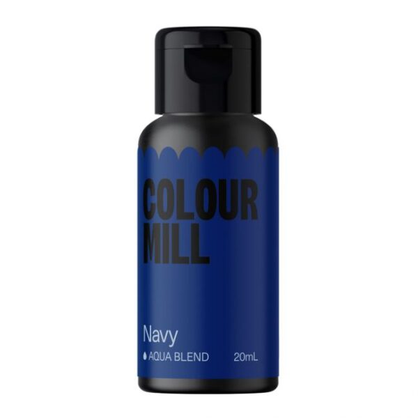 Colorant hidrosolubil pe bază de apă, Albastru, Navy, 20 ml