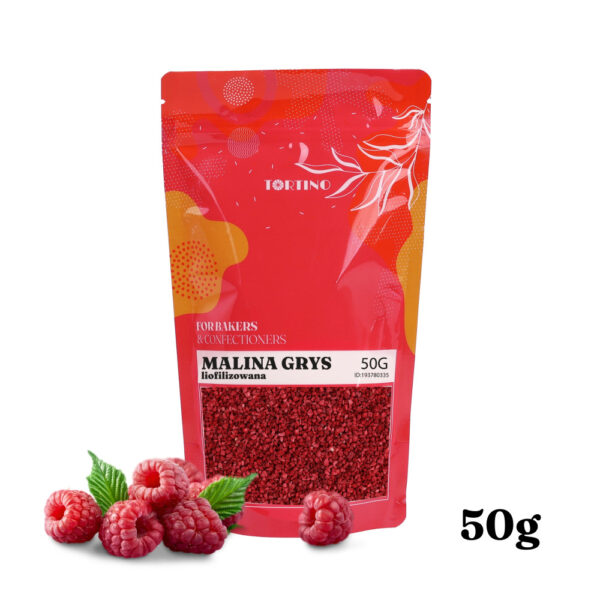 Zmeurǎ liofilizatǎ mărunțitǎ 50 g