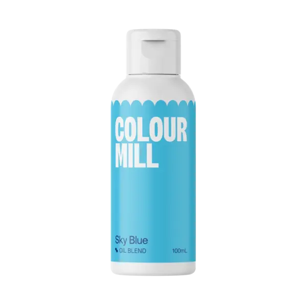Colorant liposolubil pe bază de ulei, Albastru Cer, 100 ml