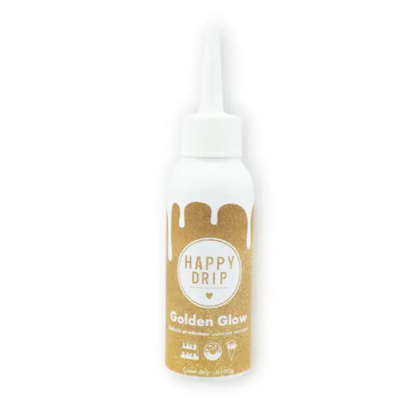 Glazură Drip colorată, Auriu, Golden Glow, 130g
