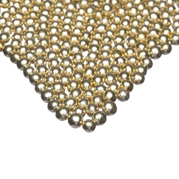 Perle decorative de ciocolată, Aurii, fără E171, 80g