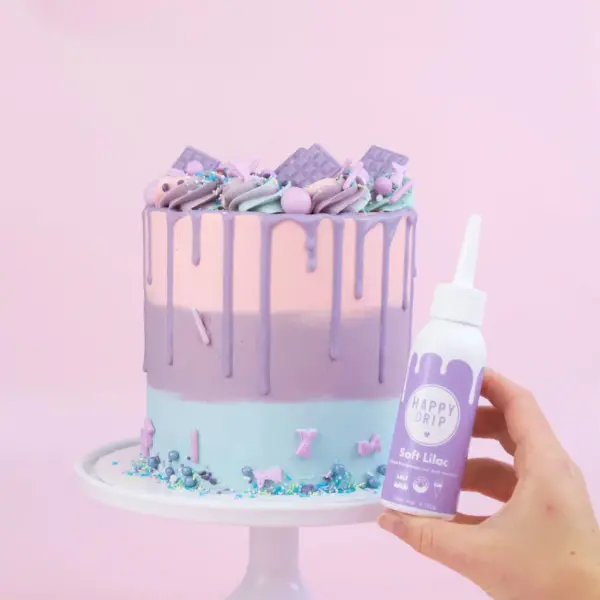 Glazură Drip colorată, Mov, Soft Lilac, 130g