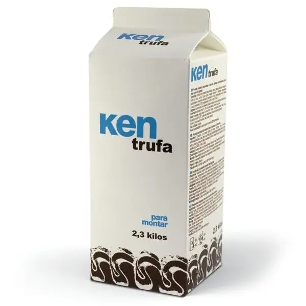Amestec de ciocolata cuvertura și smântână lichidă pentru frișcă, UHT, 2,3kg, Ken Trufa