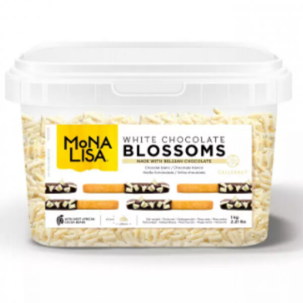 Decorațiuni Ciocolată Albă, Blossom, Mona Lisa, 1 kg