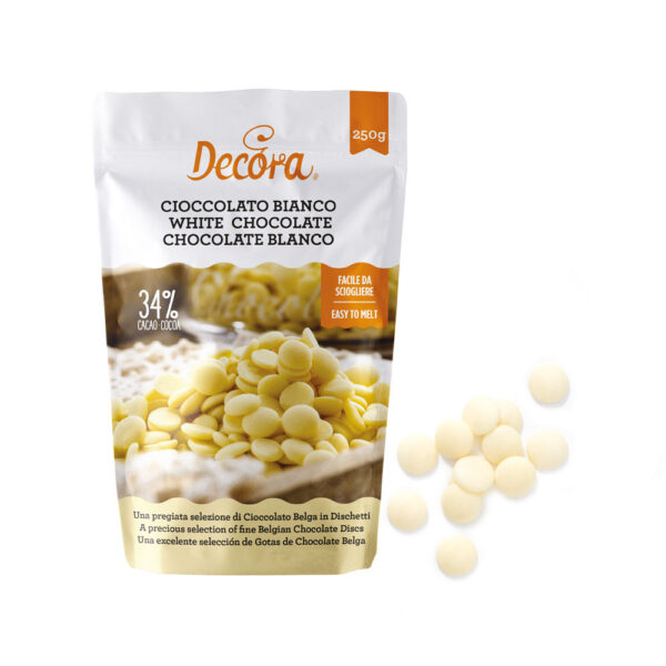 Ciocolata Alba 34% Belgia, 250 gr