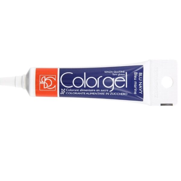 Colorant Alimentar Gel, Albastru Inchis Modecor 20 gr