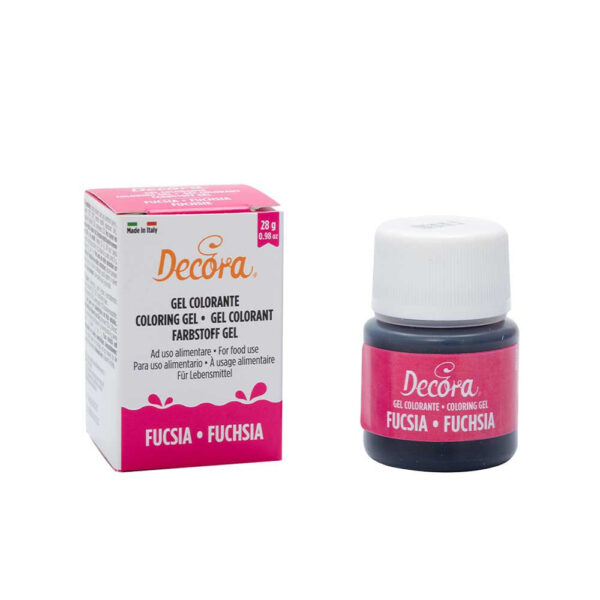 Colorant Alimentar Gel, Fucsia, 28 gr