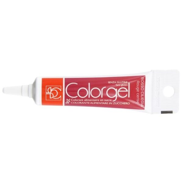 Colorant Alimentar Gel, Rosu Cireasa Modecor 20 gr