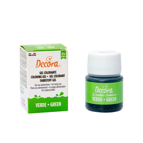 Colorant Alimentar Gel, Verde-Frunza, 28 gr