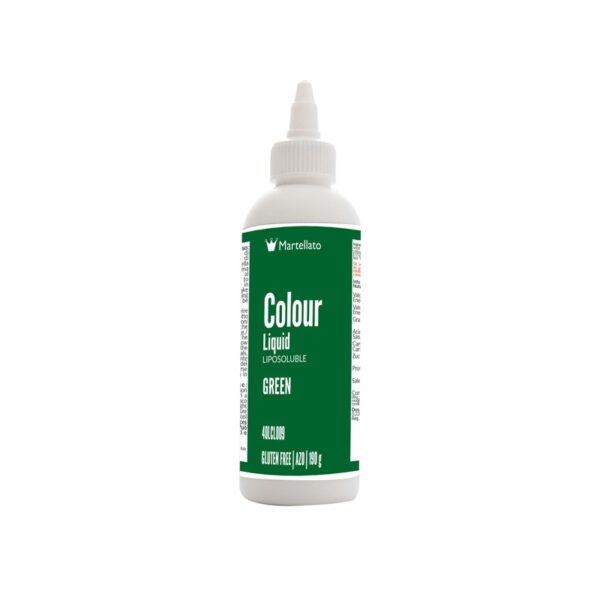 Colorant Alimentar Lichid Liposolubil, Verde, 190 ml