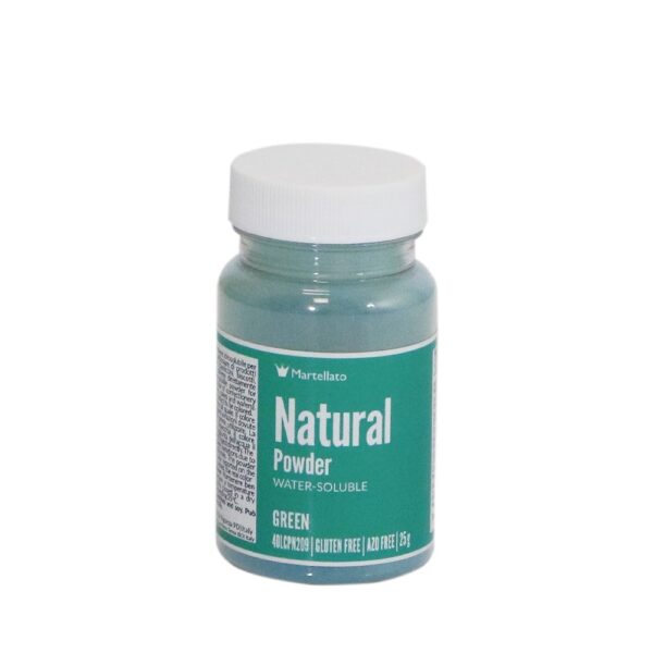 Colorant Natural Hidrosolubil Pudra Verde 25 g