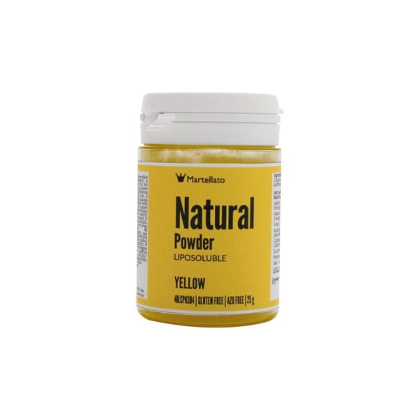 Colorant Natural Liposolubil Pudra Galben 25 g