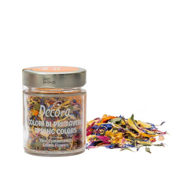 Flori Comestibile Mix Culori de Primavara 4 gr