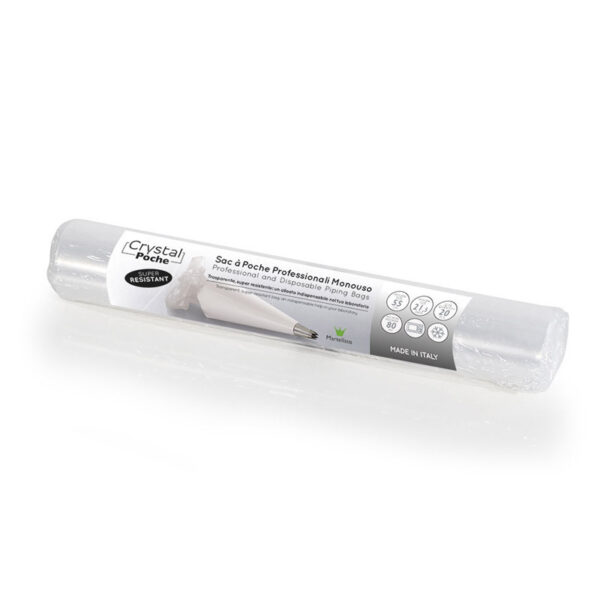 Posuri Unica Folosinta Transparent 55 cm, 80 Microni, Super Resistant, Rola 20 Buc